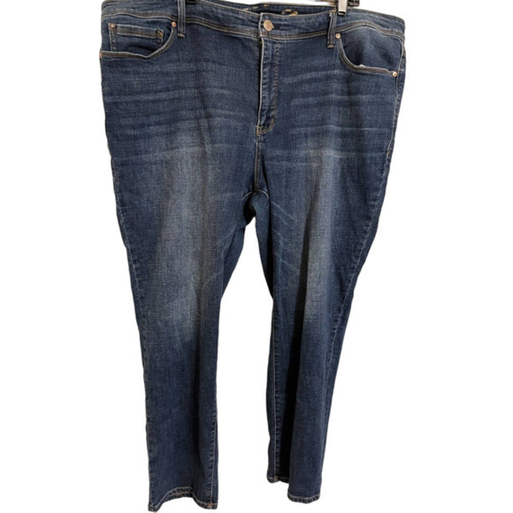 Seven7 Women's Jeans Blue‎ 26 Stretch Denim Bootcut 5 Pocket Pants